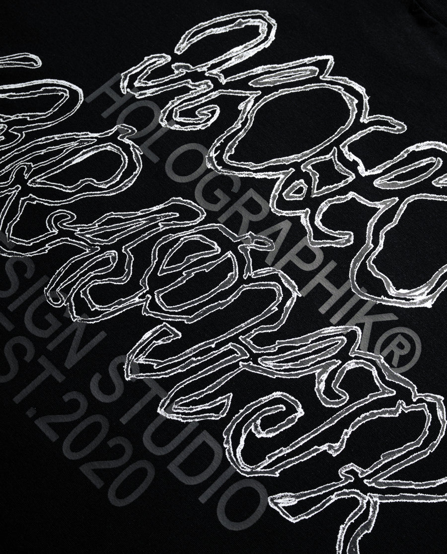 Holographik Drop Shoulder T-shirt